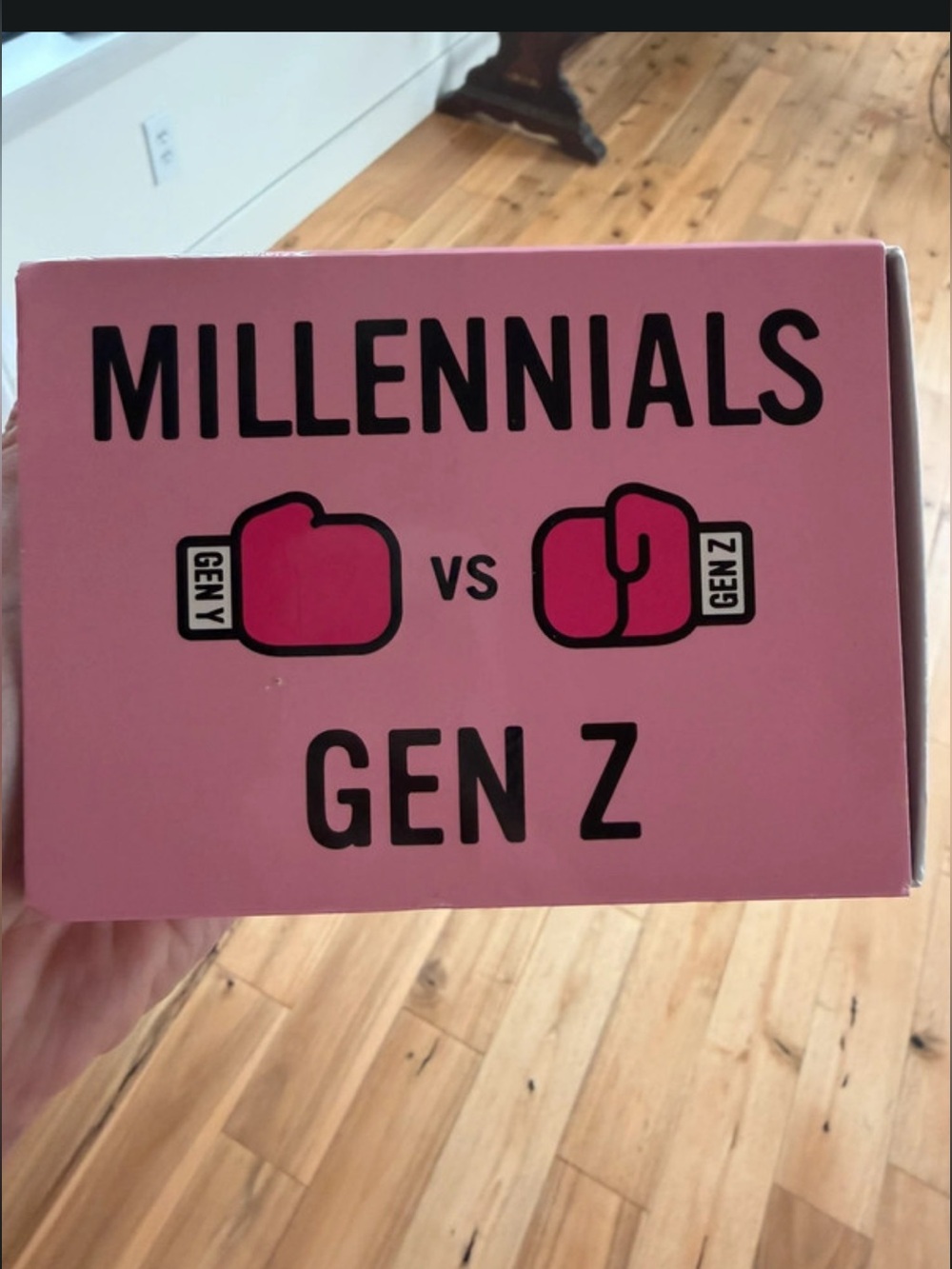 Millennials vs Gen Z Party Game - Pink Edition